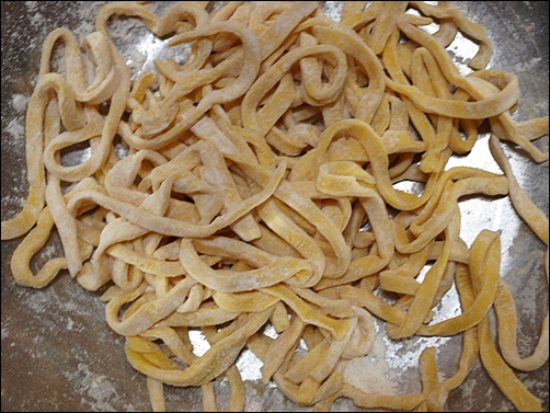 면발칼국수 이미지