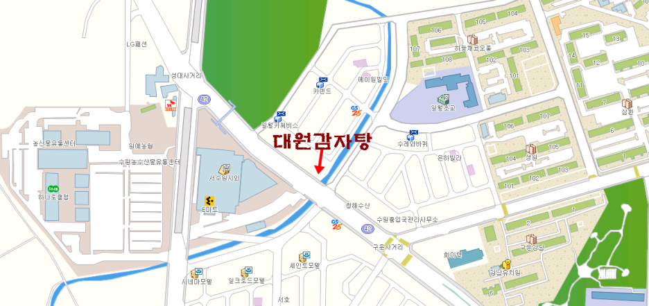 대원뼈다귀감자탕 이미지