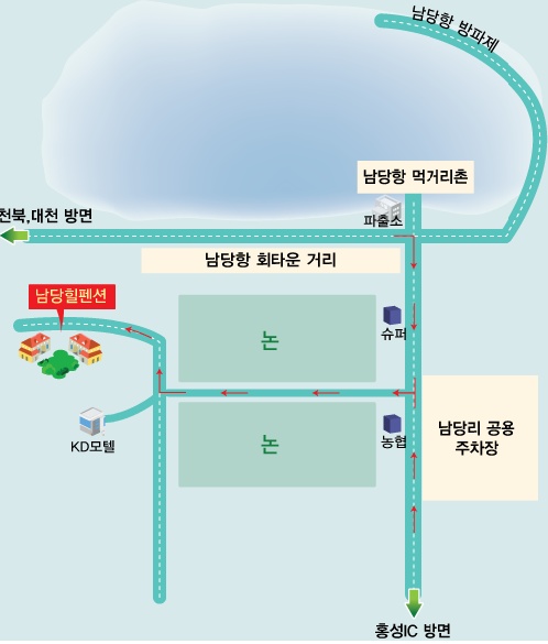 남당힐펜션 이미지