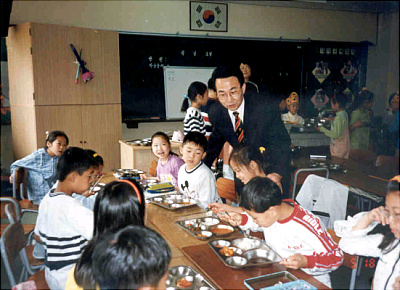 계남초등학교급식 이미지