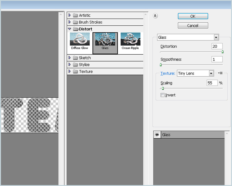 [포토샵강좌/Tutorial] 라이팅효과 백그라운드&필터효과를 이용한 유리문자 네이버 블로그