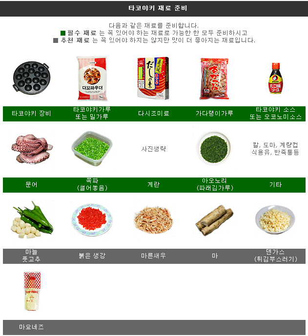 아이러브 타코야끼 이미지