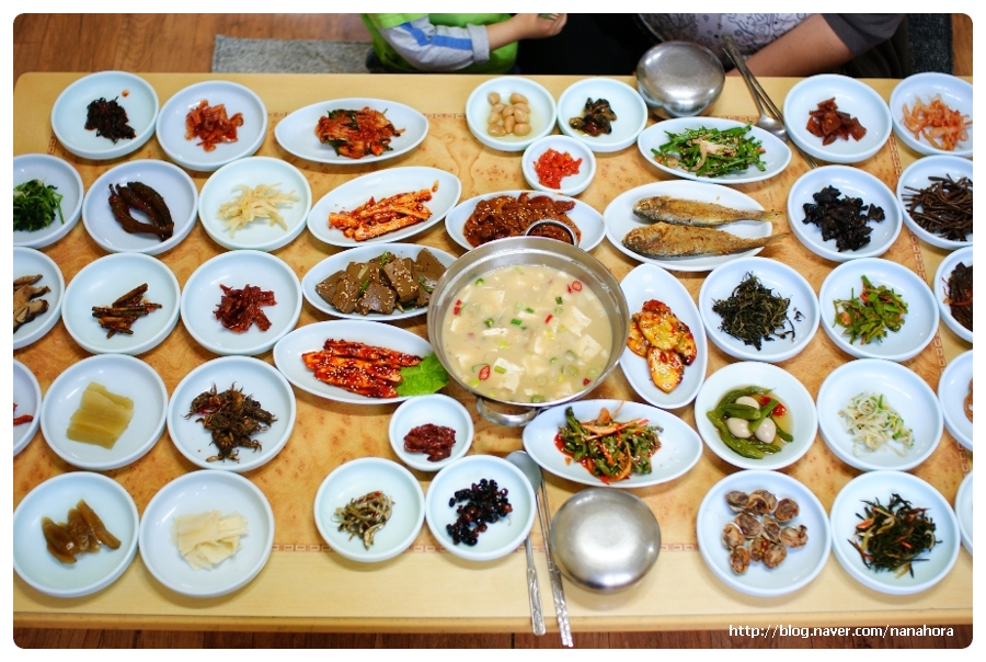 전라도반찬 이미지