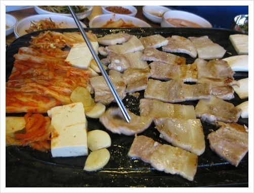 구들장삼겹살 이미지