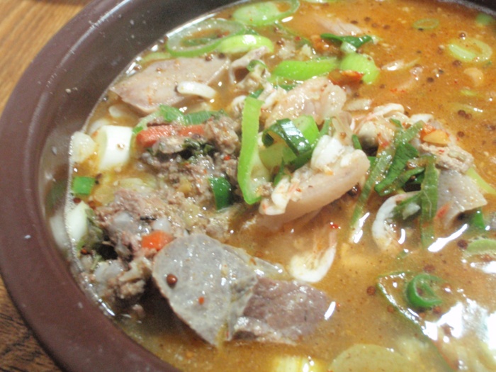 아바이순대국 이미지