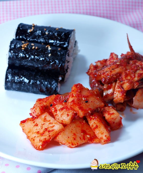 충무김밥 이미지