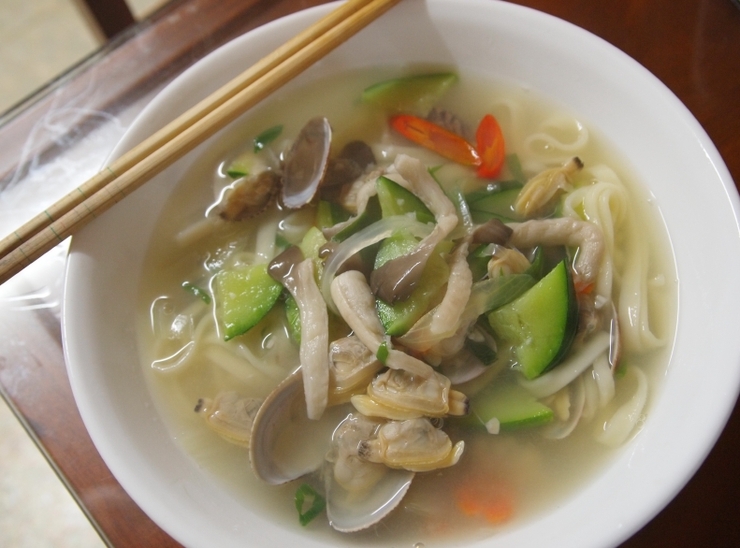 타래바지락칼국수 이미지