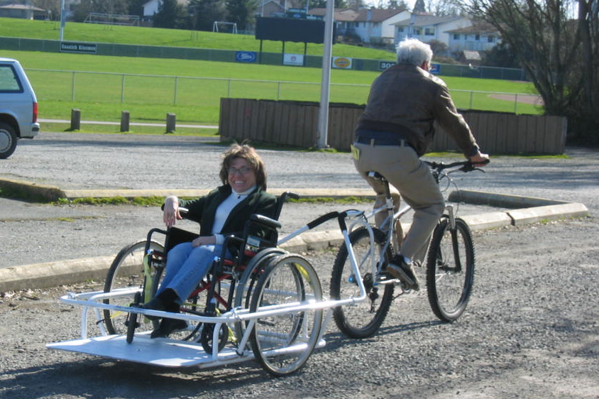 three seat bike trailer