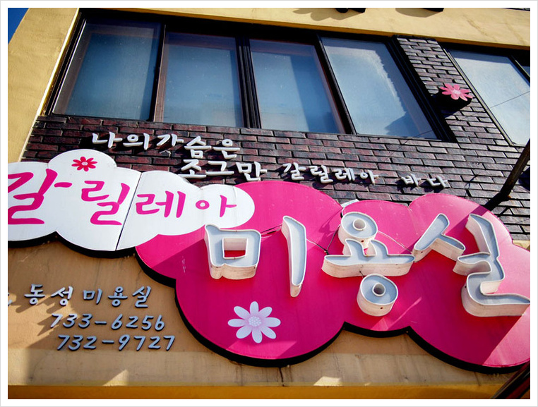 쌍둥이이용원 이미지