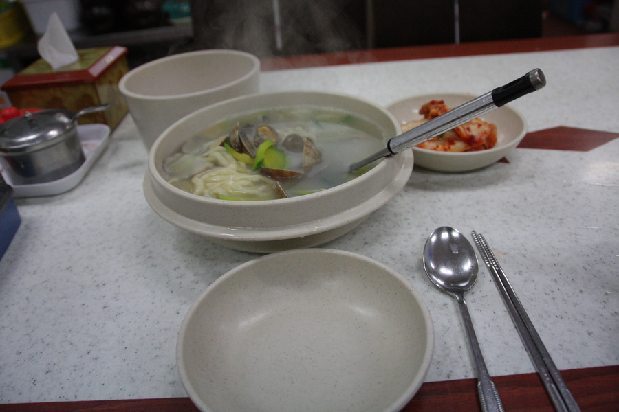 서해바지락칼국수 이미지