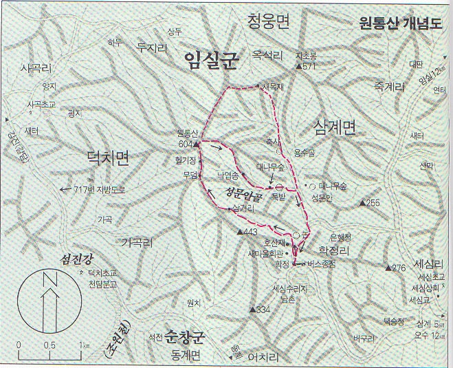 원통산 정상 이미지