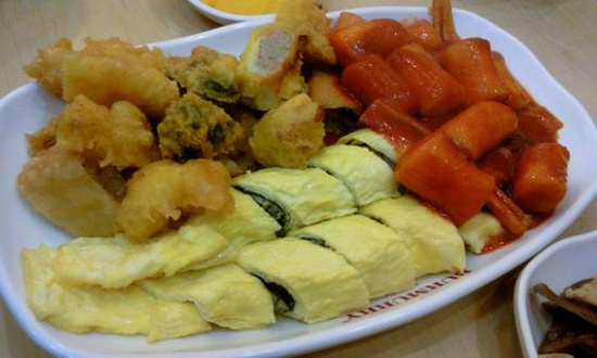 버무리떡볶이 이미지