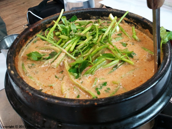 보성녹차오리탕 이미지