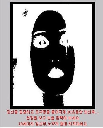 [착시현상] 보색의 잔상효과를 이용한 착시현상 : 네이버 블로그