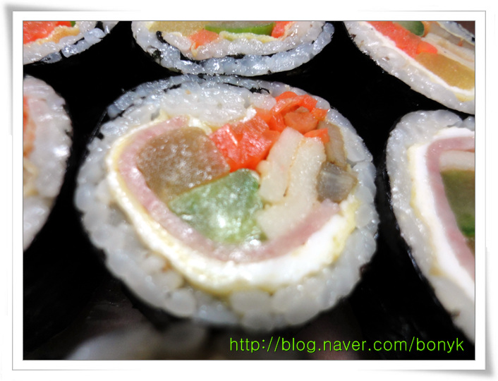 뱅이김밥 이미지