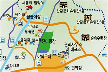 국립자연휴양림관리소 칠보산 자연휴양림 이미지