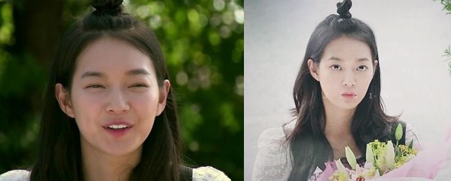 사과똥머리 이미지