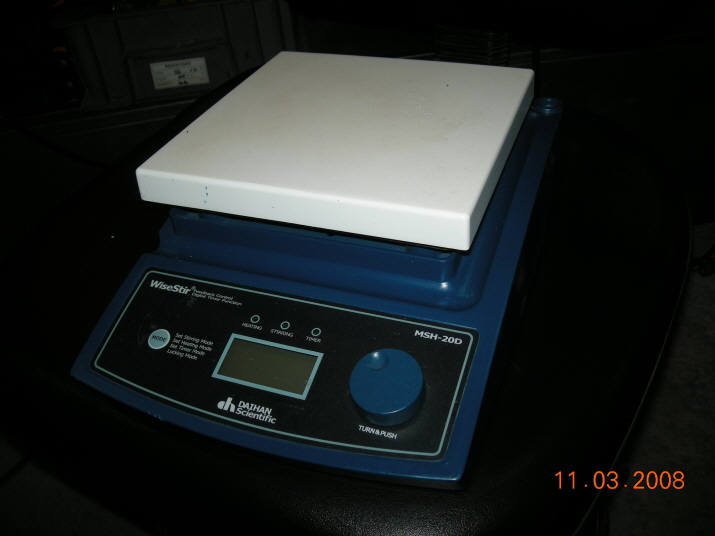 대한과학 Hot plate stirrer DAIHAN wisestir MSH20D 네이버 블로그