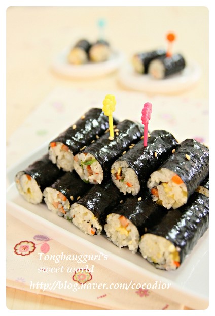 미니꼬마김밥 이미지
