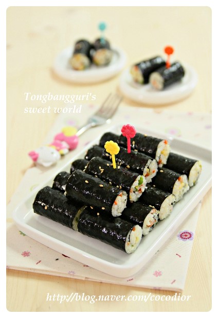 미니꼬마김밥 이미지
