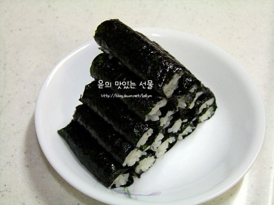 충무김밥후 이미지