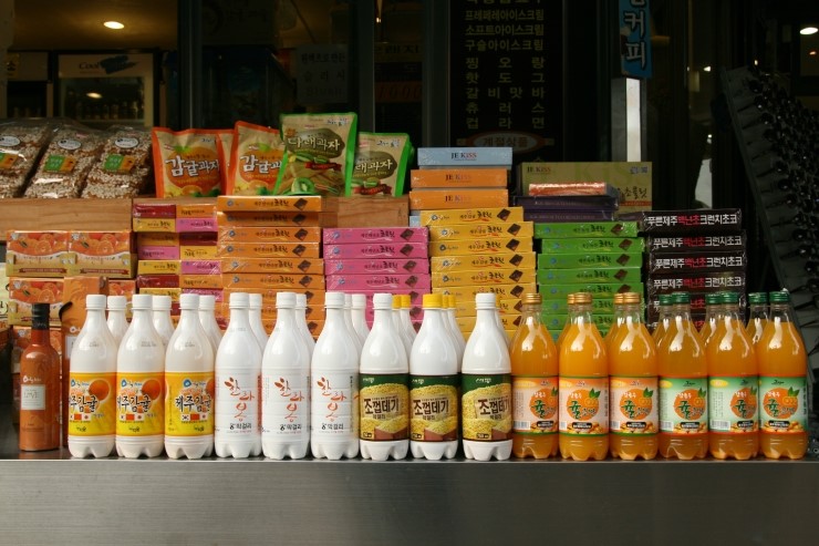 정방폭포기념품점 이미지