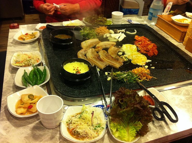 왕돌판삼겹살 이미지