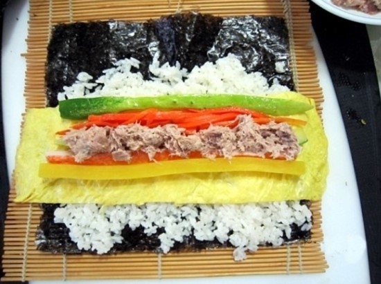 홍당무김밥 이미지