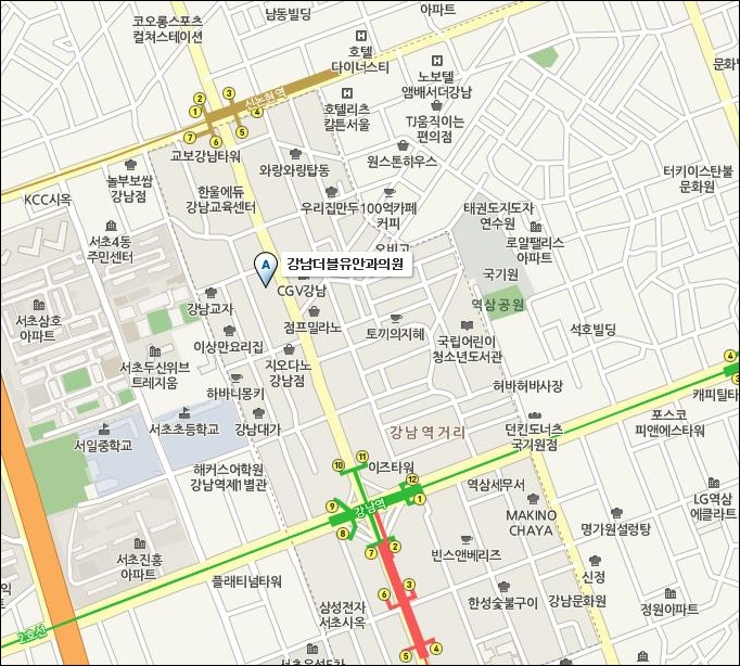 더블유안과 이미지