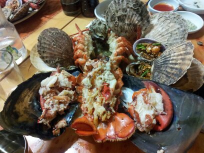 수정조개구이 이미지