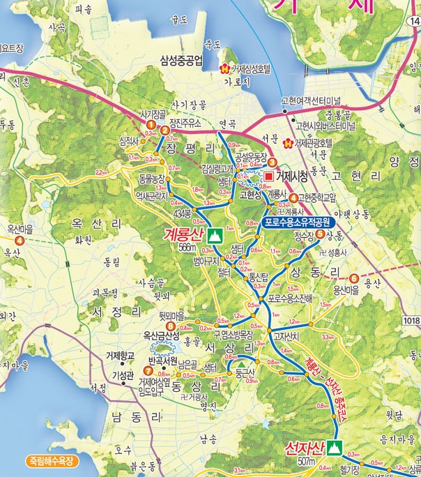 계룡산주유소 이미지