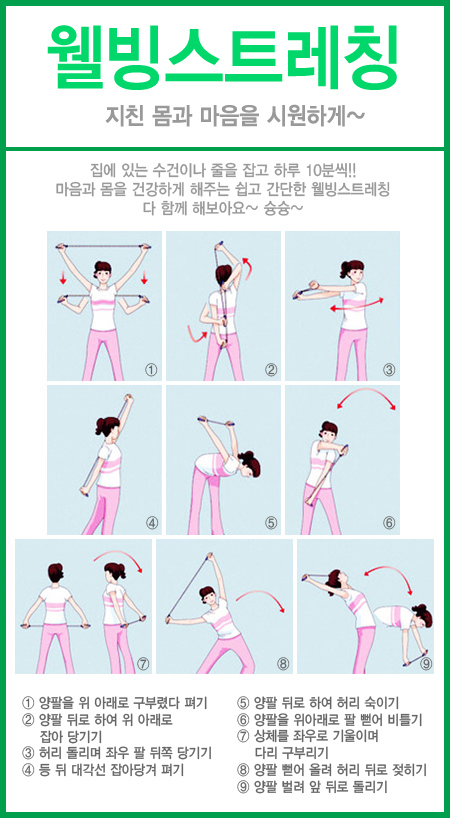 웰빙스트레칭 이미지