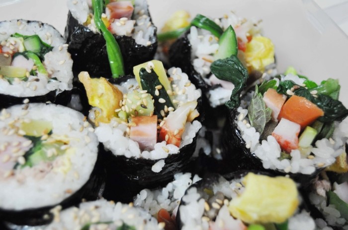 꼬다리김밥 이미지