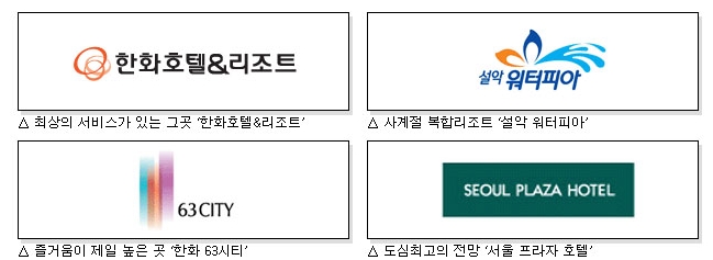 한화호텔앤드리조트(주) 이미지