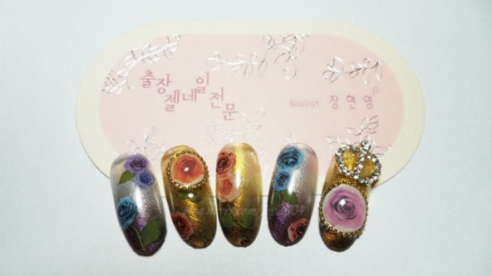 샤네일아트 이미지