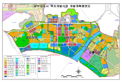 옥암지구 도시개발사업 이미지