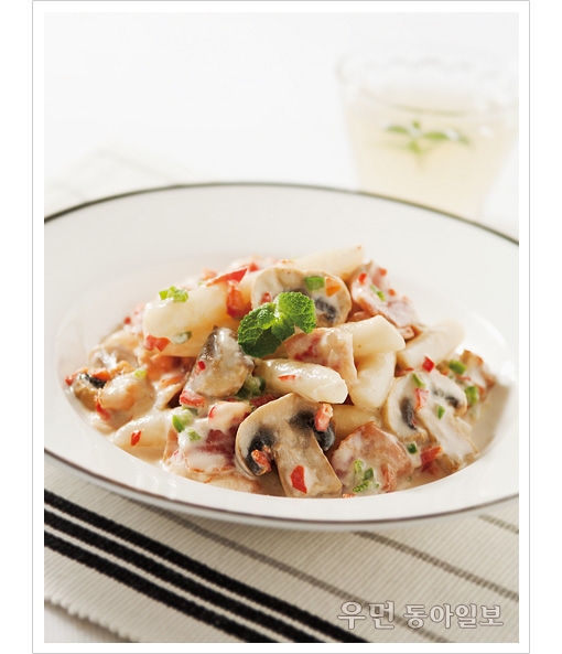 파랑떡볶이 이미지
