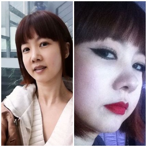 화장후 이미지