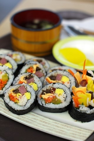 김밥&김밥 이미지