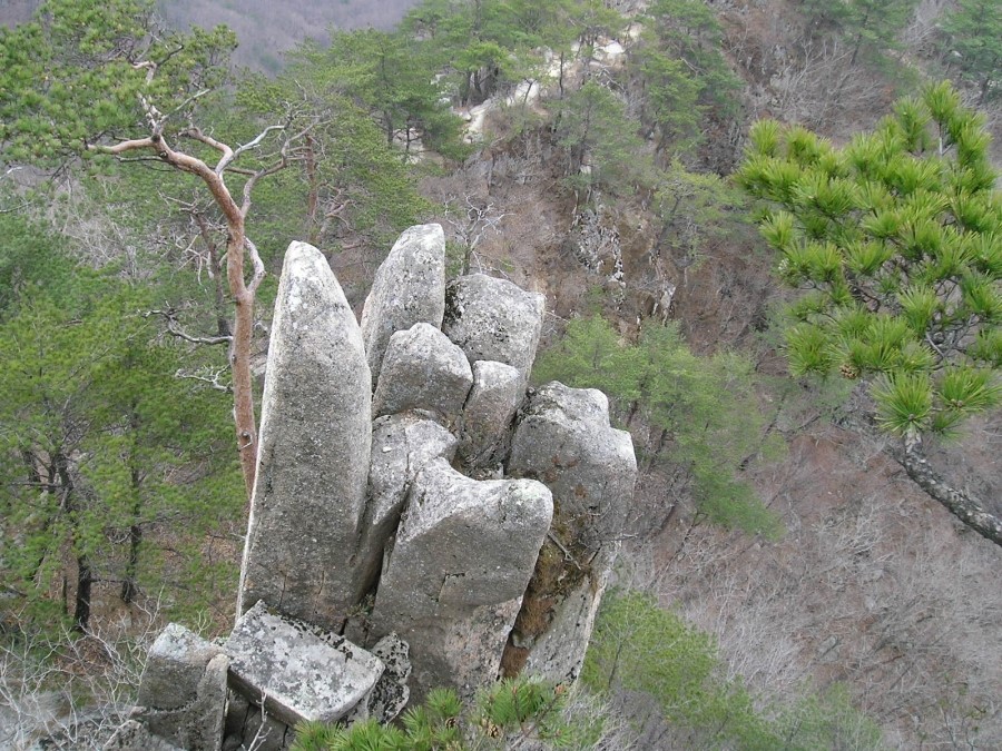 검봉능선 조망 이미지