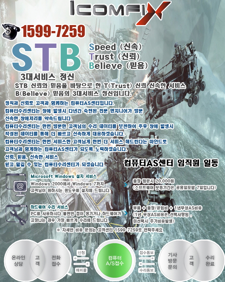 컴퓨터수리방 이미지
