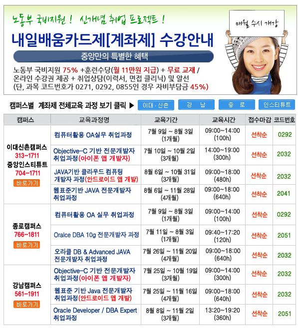 중앙정보처리학원 이미지