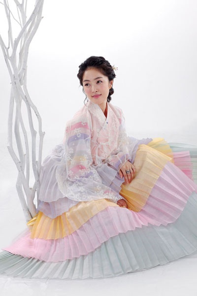 궁전한복 이미지