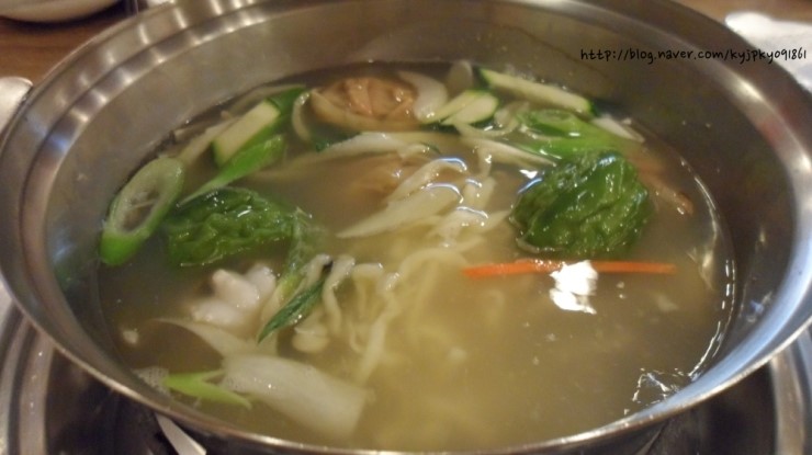 백청우칼국수 이미지