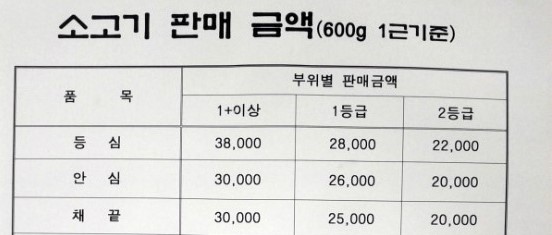 화산한우직판장 이미지