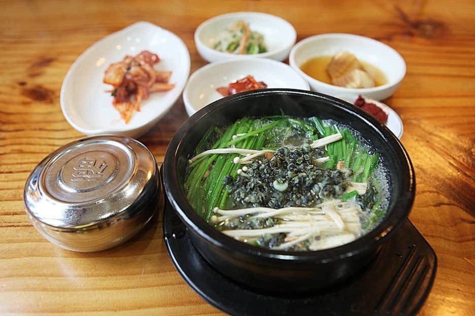 다슬기해장국 이미지
