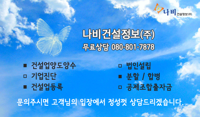 나비건설정보주 이미지