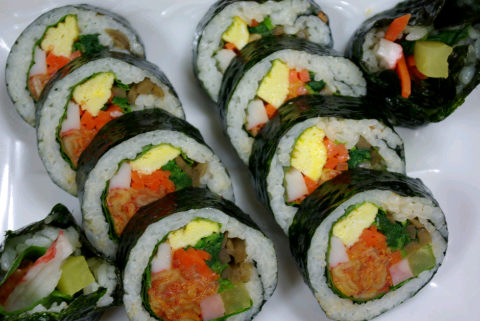유가네김밥 이미지