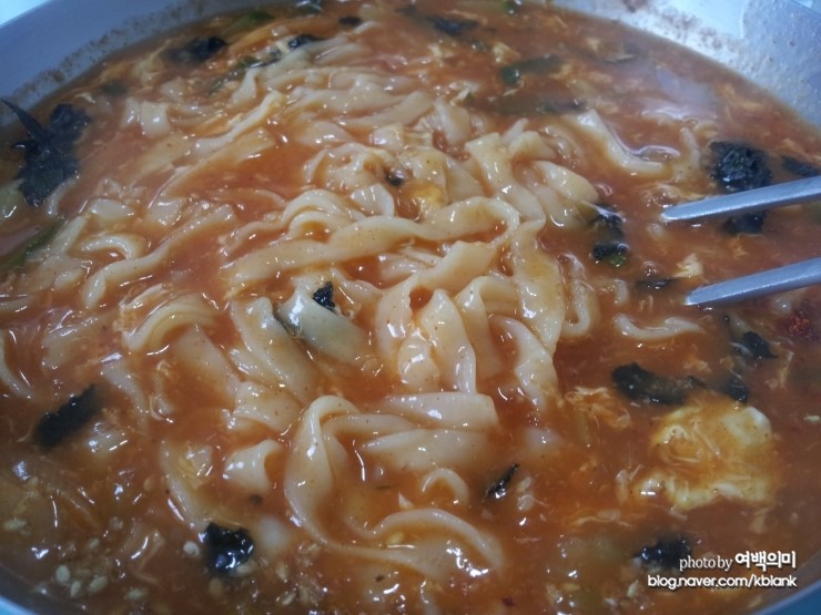 대우칼국수 이미지