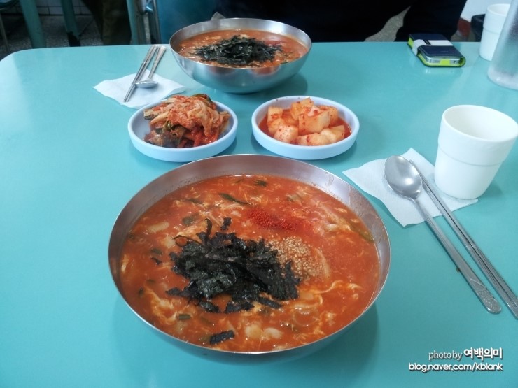 대우칼국수 이미지